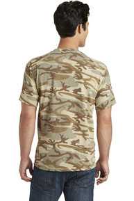 Port & Company ®  Core Cotton Camo Tee.  PC54C