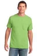 Port & Co ®  Core Cotton Pocket Tee. PC54P