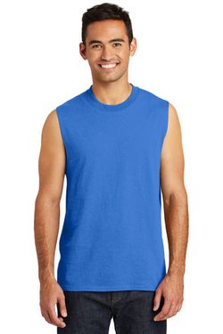 Port & Company ® Core Cotton Sleeveless Tee. PC54SL Port & Company ® Core Cotton Sleeveless Tee. PC54SL