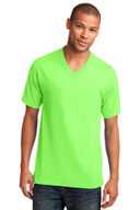 Port & Co® T-Shirt - Men's Core Cotton V-Neck Tee PC54V