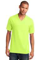 Port & Co® T-Shirt - Men's Core Cotton V-Neck Tee PC54V