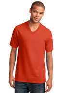 Port & Co® T-Shirt - Men's Core Cotton V-Neck Tee PC54V