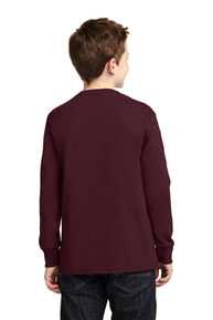 Port & Company ®  Youth Long Sleeve Core Cotton Tee. PC54YLS