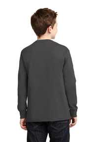 Port & Company ®  Youth Long Sleeve Core Cotton Tee. PC54YLS