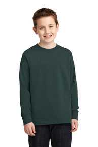 Port & Company ®  Youth Long Sleeve Core Cotton Tee. PC54YLS
