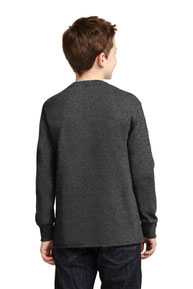 Port & Company ®  Youth Long Sleeve Core Cotton Tee. PC54YLS