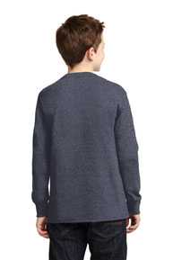 Port & Company ®  Youth Long Sleeve Core Cotton Tee. PC54YLS
