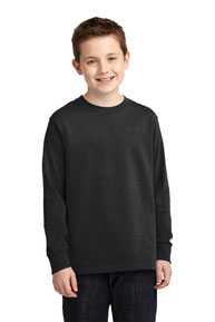 Port & Company ®  Youth Long Sleeve Core Cotton Tee. PC54YLS