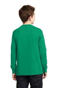 Port & Company ®  Youth Long Sleeve Core Cotton Tee. PC54YLS