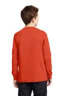 Port & Co ®  Youth Long Sleeve Core Cotton Tee. PC54YLS