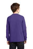 Port & Co ®  Youth Long Sleeve Core Cotton Tee. PC54YLS