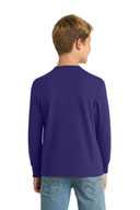 Port & Co ®  Youth Long Sleeve Core Cotton Tee. PC54YLS