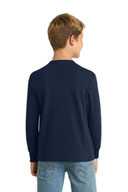 Port & Co ®  Youth Long Sleeve Core Cotton Tee. PC54YLS
