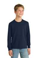 Port & Co ®  Youth Long Sleeve Core Cotton Tee. PC54YLS
