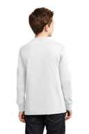 Port & Co ®  Youth Long Sleeve Core Cotton Tee. PC54YLS