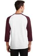 Port & Co ®  Core Blend 3/4-Sleeve Raglan Tee. PC55RS