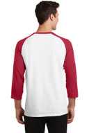 Port & Co ®  Core Blend 3/4-Sleeve Raglan Tee. PC55RS