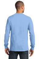 Port & Co® T-Shirt - Men's Long Sleeve Essential Tee PC61LS