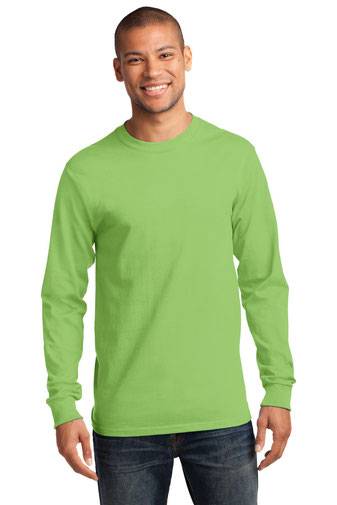 Port & Company® T-Shirt - Men's Long Sleeve Essential Tee PC61LS