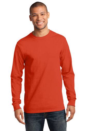 Port & Company® T-Shirt - Men's Long Sleeve Essential Tee PC61LS