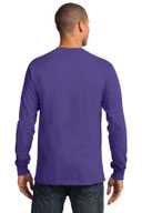 Port & Co® T-Shirt - Men's Long Sleeve Essential Tee PC61LS