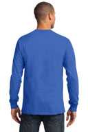 Port & Co® T-Shirt - Men's Long Sleeve Essential Tee PC61LS