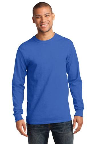 Port & Company® T-Shirt - Men's Long Sleeve Essential Tee PC61LS