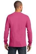 Port & Co® T-Shirt - Men's Long Sleeve Essential Tee PC61LS