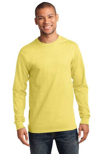 Port & Company® T-Shirt - Men's Long Sleeve Essential Tee PC61LS