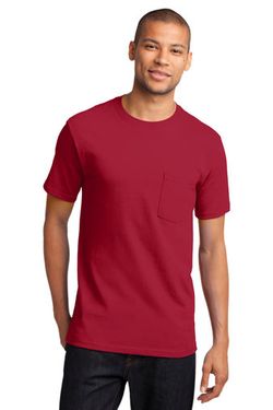 Port & Company ® - Essential Pocket Tee. PC61P Port & Company ® - Essential Pocket Tee. PC61P