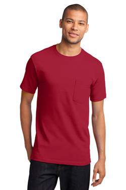 Port & Company ® - Essential Pocket Tee. PC61P Port & Company ® - Essential Pocket Tee. PC61P