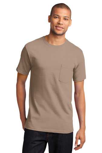 Port & Company &#174;  - Tall Essential Pocket Tee. PC61PT