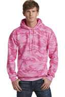 Port & Co ®  Core Fleece Camo Pullover Hooded Sweatshirt. PC78HC