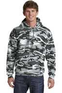 Port & Co ®  Core Fleece Camo Pullover Hooded Sweatshirt. PC78HC