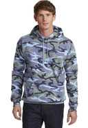 Port & Co ®  Core Fleece Camo Pullover Hooded Sweatshirt. PC78HC