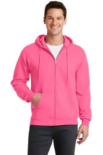 Port & Co ®  - Core Fleece Full-Zip Hooded Sweatshirt. PC78ZH
