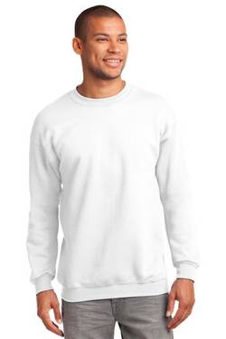 Port & Company ® Tall Essential Fleece Crewneck Sweatshirt. PC90T Port & Company ® Tall Essential Fleece Crewneck Sweatshirt. PC90T