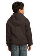 Port & Co ®  - Youth Core Fleece Pullover Hooded Sweatshirt.  PC90YH