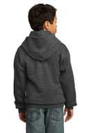 Port & Co ®  - Youth Core Fleece Pullover Hooded Sweatshirt.  PC90YH