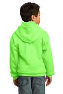 Port & Co ®  - Youth Core Fleece Pullover Hooded Sweatshirt.  PC90YH