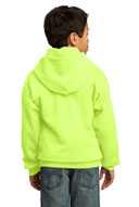 Port & Co ®  - Youth Core Fleece Pullover Hooded Sweatshirt.  PC90YH