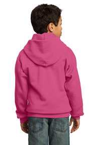 Port & Company ®  - Youth Core Fleece Pullover Hooded Sweatshirt.  PC90YH