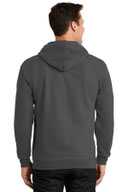 Port & Co ®  -  Essential Fleece Full-Zip Hooded Sweatshirt.  PC90ZH