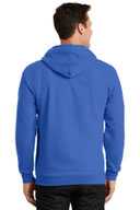 Port & Co ®  -  Essential Fleece Full-Zip Hooded Sweatshirt.  PC90ZH