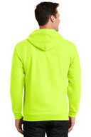 Port & Co ®  -  Essential Fleece Full-Zip Hooded Sweatshirt.  PC90ZH