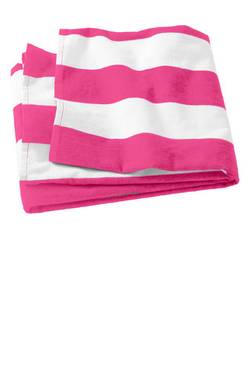 Port Authority Cabana Stripe Beach Towel. PT43 Port Authority Cabana Stripe Beach Towel. PT43