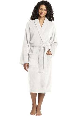 Port Authority Plush Microfleece Shawl Collar Robe. R102 Port Authority Plush Microfleece Shawl Collar Robe. R102