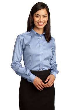 DISCONTINUED Red House ® - Ladies Non-Iron Pinpoint Oxford Shirt. RH25 DISCONTINUED Red House ® - Ladies Non-Iron Pinpoint Oxford Shirt. RH25
