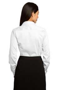DISCONTINUED  Red House ®  - Ladies Non-Iron Pinpoint Oxford Shirt.  RH25
