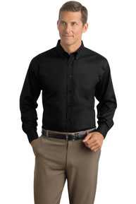 DISCONTINUED  Red House ®  - Herringbone Non-Iron Button-Down Shirt. RH38